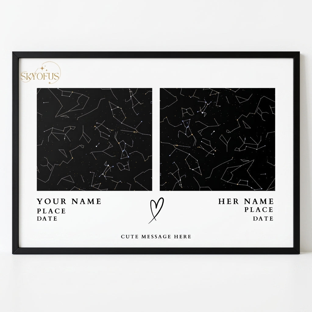 Custom Dual Star Map