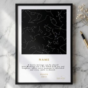 Custom Legendary Star Map Square